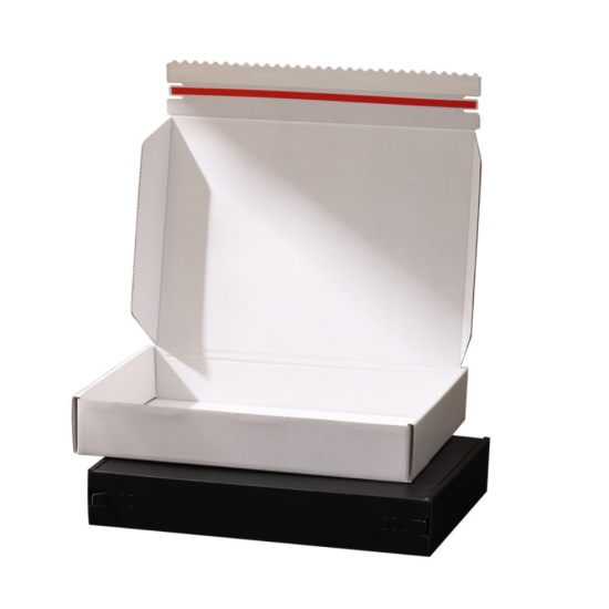 Easy Tear Zipper Mailer Cardboard Paper Postal Box